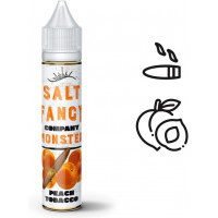 Солевая жидкость Fancy Monster Salt Peach Tobacco 25 мг 30 мл