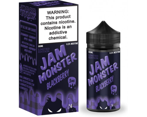 Рідина Jam Monster Blackberry LE 0 мг 100 мл
