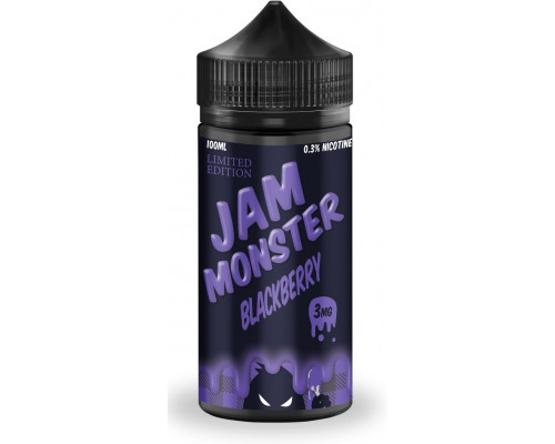 Рідина Jam Monster Blackberry LE 0 мг 100 мл