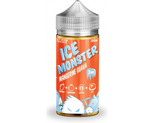 Рідина Jam Monster Mangerine Guava Ice 0 мг 100 мл