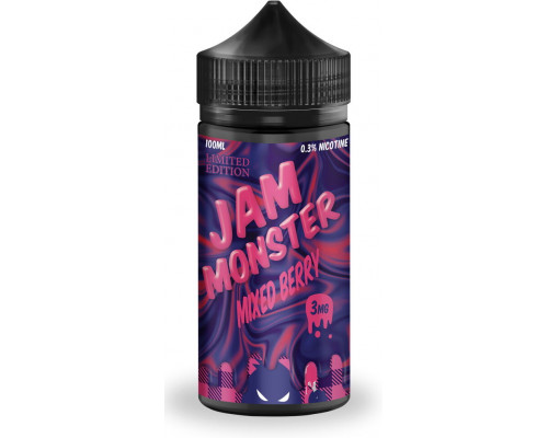 Жидкость Jam Monster Mixed Berry 0 мг 100 мл
