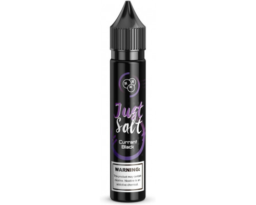 Сольова рідина Just Salt Currant Black 25 мг 30 мл