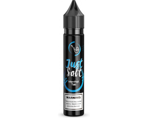 Сольова рідина Just Salt Menthol Tab 25 мг 30 мл