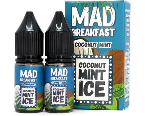 Сольова рідина Mad Breakfast Salt Coconut Mint 30 мг 10 мл 2 шт
