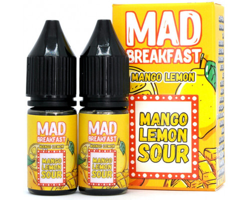 Сольова рідина Mad Breakfast Salt Mango Lemon 30 мг 10 мл 2 шт