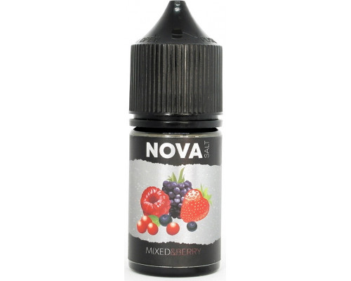 Солевая жидкость NOVA Salt Mixed Berry 25 мг 30 мл