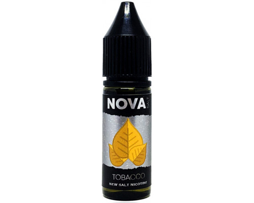 Сольова рідина NOVA Salt Tobacco 30 мг 15 мл