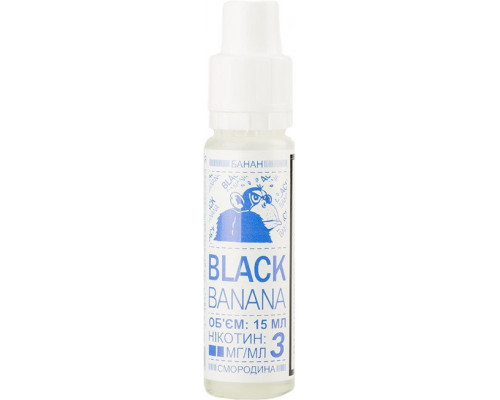Рідина Pink Fury Black Banana 12 мг 15 мл