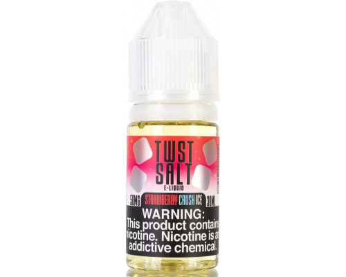 Сольова рідина Twist Salt Strawberry Crush Ice 35 мг 30 мл