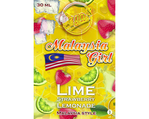 Рідина Vegas Malaysia Girl 0 мг 30 мл