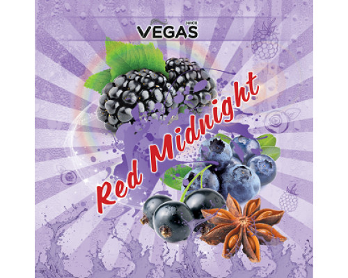 Жидкость Vegas Red Midnight 3 мг 30 мл
