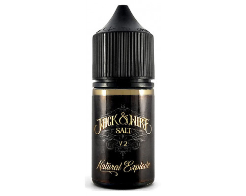 Сольова рідина Wick & Wire V2 Salt Natural Explode 25 мг 30 мл