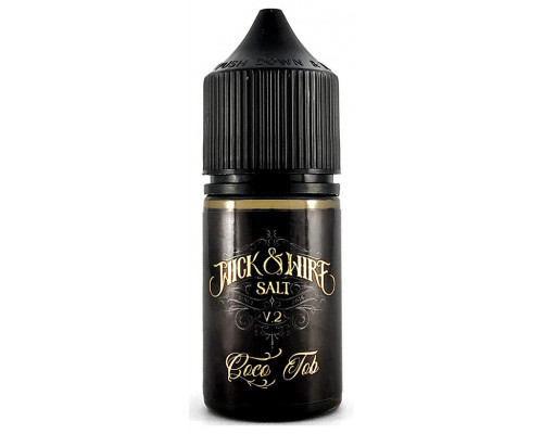 Сольова рідина Wick & Wire V2 Salt Coco Tob 25 мг 30 мл