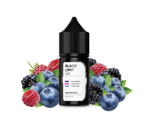 Солевая жидкость Black Limit Salt Sour Berries 30 мг 30 мл