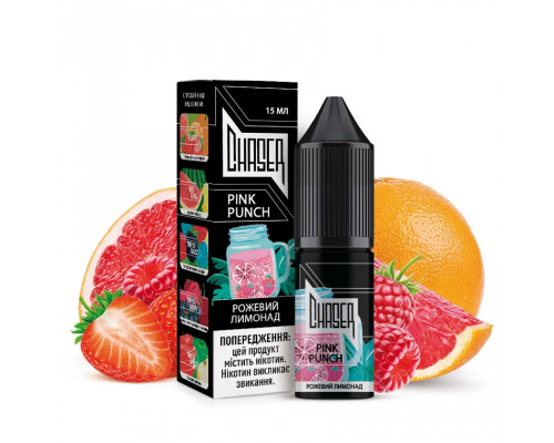Сольова рідина Chaser Black Salt Pink Punch 30 мг 15 мл