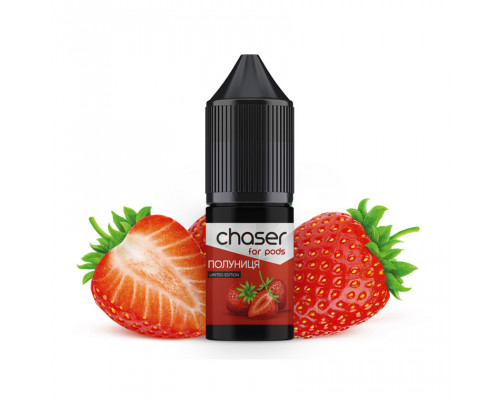 Сольова рідина Chaser For Pods Salt Полуниця 30 мг 15 мл