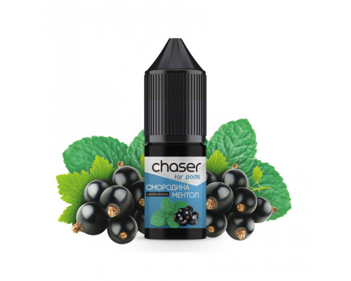 Сольова рідина Chaser For Pods Salt Смородина Ментол 30 мг 15 мл