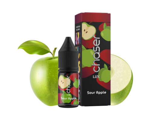 Сольова рідина Chaser Lux Salt Sour Apple 30 мг 11 мл