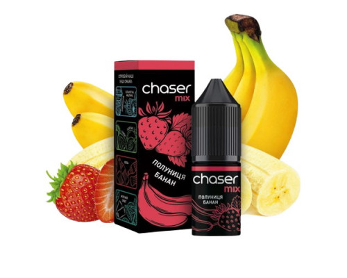 Сольова рідина Chaser Mix Salt Полуниця Банан 30 мг 10 мл