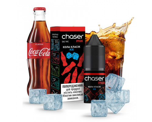 Сольова рідина Chaser Mix Salt Кола Ice 30 мг 10 мл