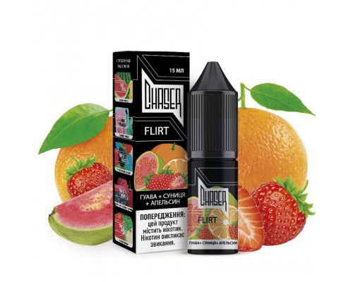 Сольова рідина Chaser Black Salt Flirt 30 мг 15 мл