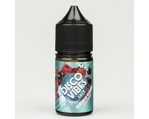 Сольова рідина Disco Vibes Iced Sour Berries 50 мг 30 мл