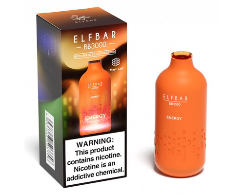 Одноразова Pod система Elf Bar BB3000 Energy 50 мг 650 мАг