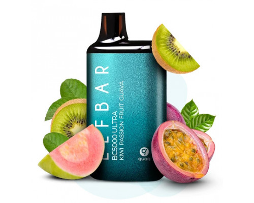Одноразова Pod система Elf Bar BC5000 Ultra 650 мАг Kiwi Passionfruit Guava 50 мг