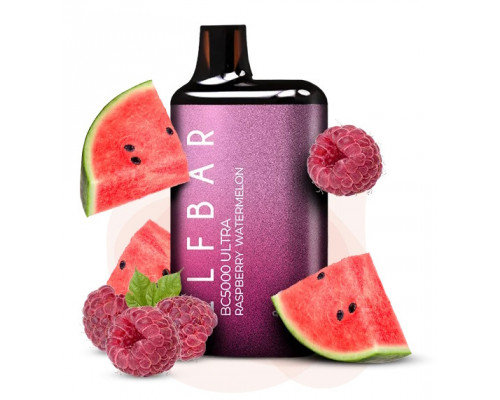 Одноразова Pod система Elf Bar BC5000 Ultra 650 мАг Raspberry Watermelon 50 мг