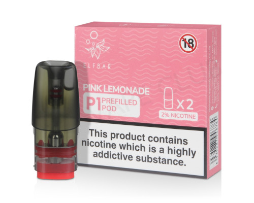 Заправлений картридж Elf Bar P1 2 мл 1.2 Ом Pink Lemonade