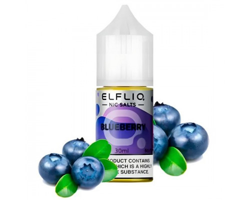 Сольова рідина Elf Liq Blueberry 30 мг 30 мл