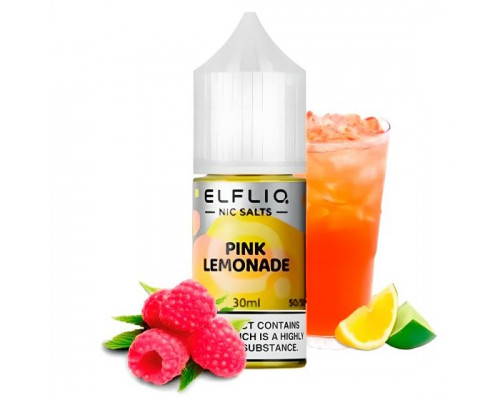 Сольова рідина Elf Liq Pink Lemonade 30 мг 30 мл