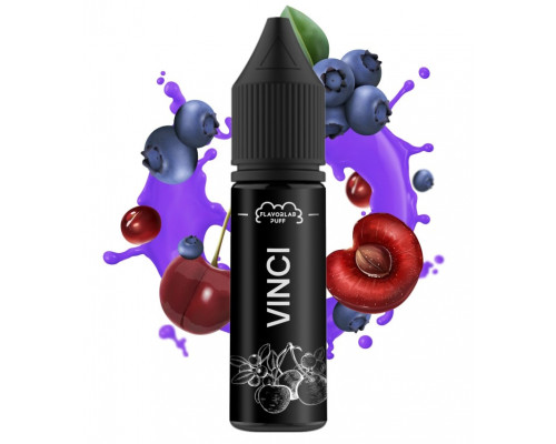 Сольова рідина Flavorlab Vinci Blueberry Cherry 50 мг 15 мл