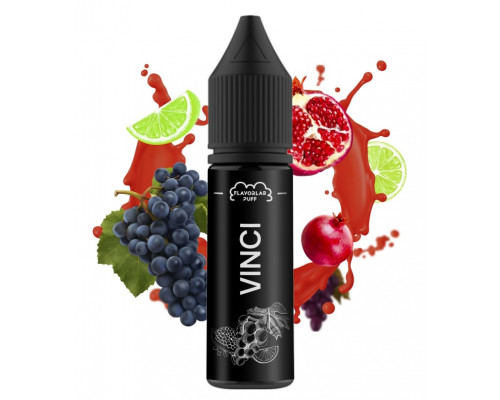 Сольова рідина Flavorlab Vinci Currant Pomegranate Lime 50 мг 15 мл
