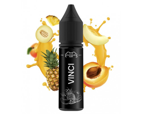 Сольова рідина Flavorlab Vinci Pineapple Melon Nectarine 50 мг 15 мл