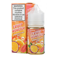 Солевая жидкость Fruit Monster Salt Passionfruit Orange Guava 24 мг 30 мл