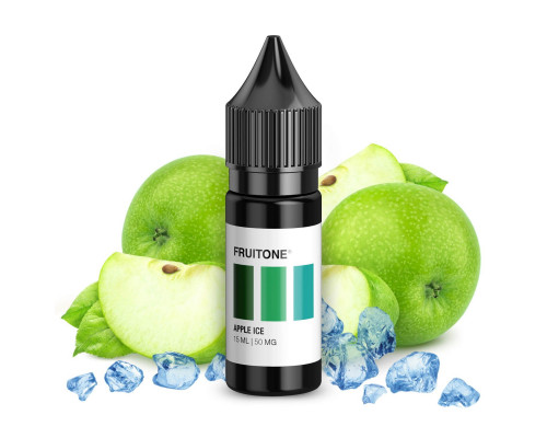 Сольова рідина Fruitone Apple Ice 50 мг 15 мл