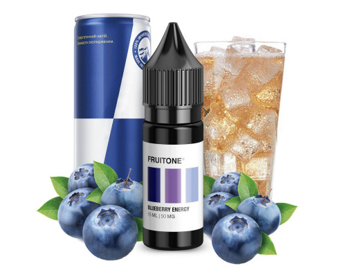 Сольова рідина Fruitone Blueberry Energy 50 мг 15 мл