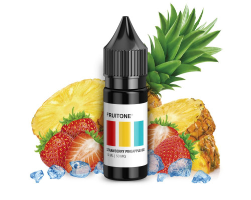 Сольова рідина Fruitone Strawberry Pineapple Ice 50 мг 15 мл