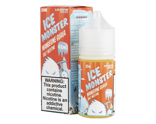 Сольова рідина Ice Monster Salt Mangerine Guava 24 мг 30 мл