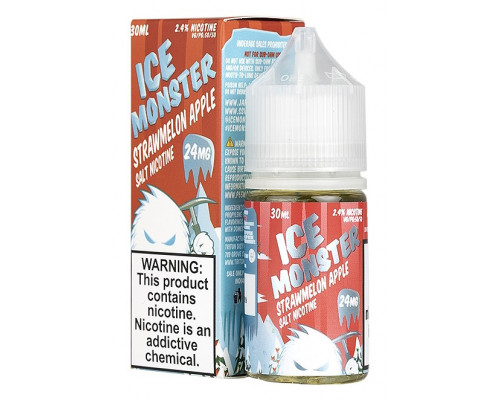 Сольова рідина Ice Monster Salt Strawmelon Apple 24 мг 30 мл