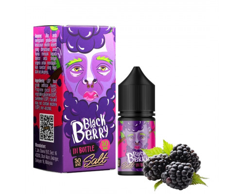 Сольова рідина In Bottle Salt Blackberry 30 мг 30 мл