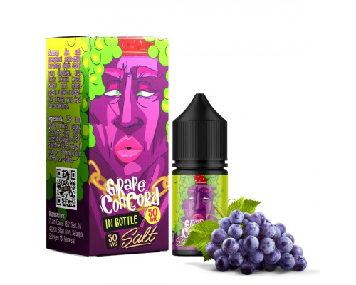 Сольова рідина In Bottle Salt Concord Grape 30 мг 30 мл