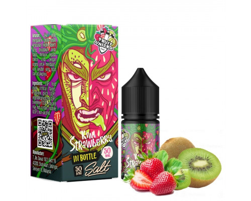 Сольова рідина In Bottle Salt Kiwi Strawberry 30 мг 30 мл