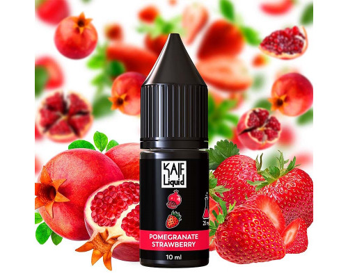 Сольова рідина Kaif Liquid Salt Pomegranate Strawberry 25 мг 10 мл