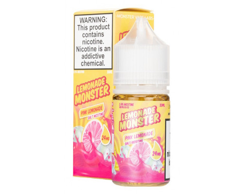 Сольова рідина Lemonade Monster Salt Pink Lemonade 24 мг 30 мл