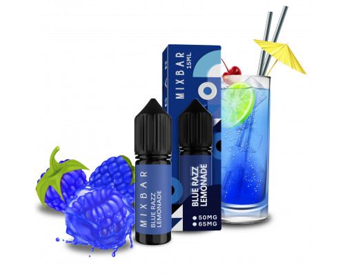 Сольова рідина Mix Bar Salt Blue Razz Lemonade 50 мг 15 мл