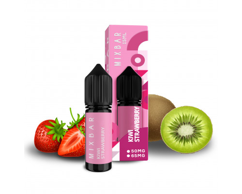 Сольова рідина Mix Bar Salt Kiwi Strawberry 50 мг 15 мл