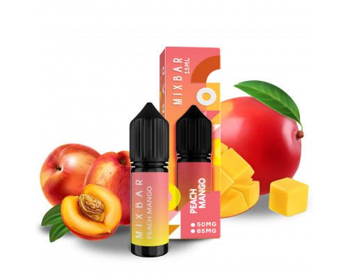 Сольова рідина Mix Bar Salt Peach Mango 50 мг 15 мл