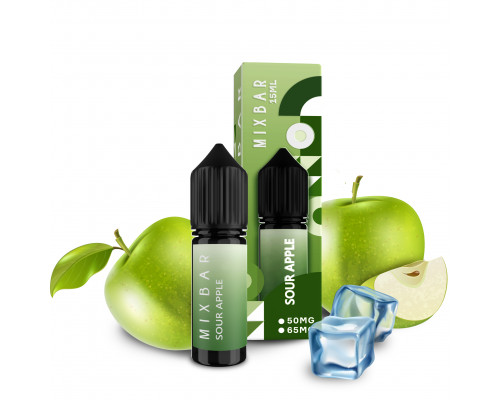 Сольова рідина Mix Bar Salt Sour Apple 50 мг 15 мл